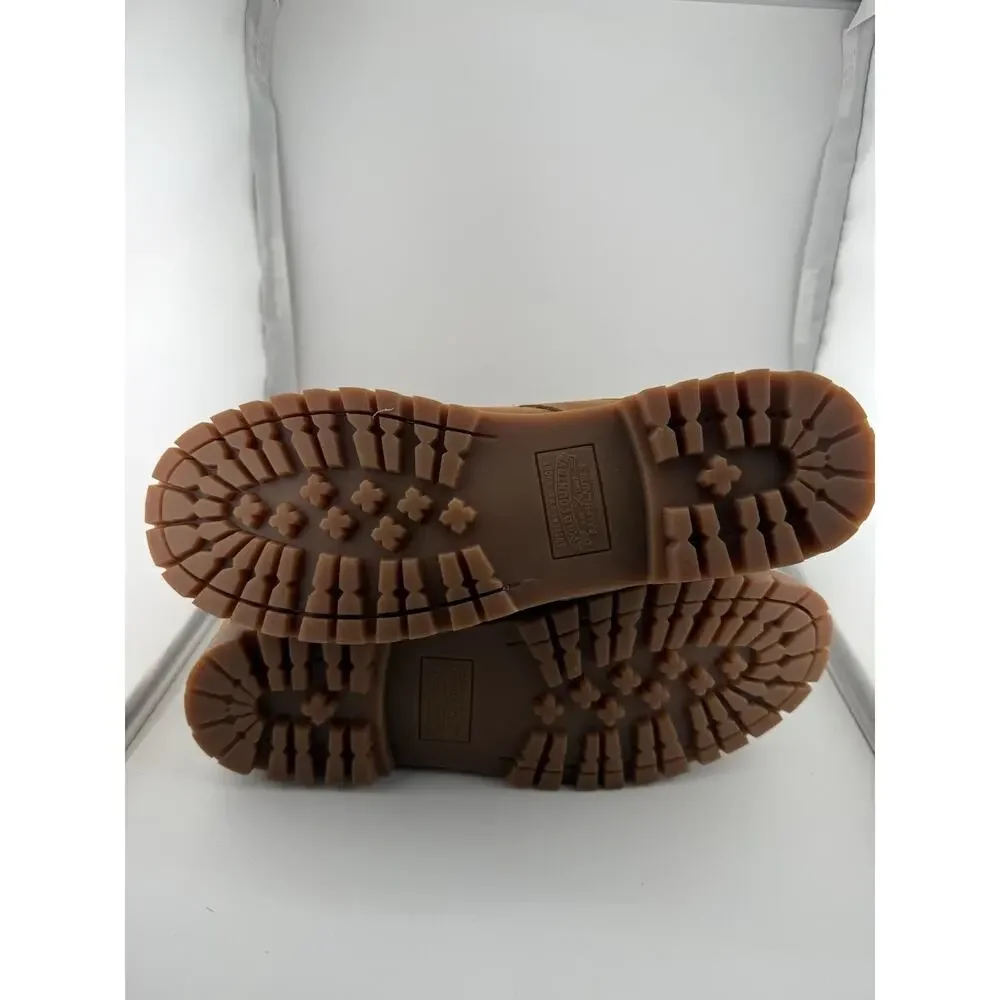 NWOB Ralph Lauren Polo Country Ranger Nubuck Tan Casual Hiker Boots Sizes 11